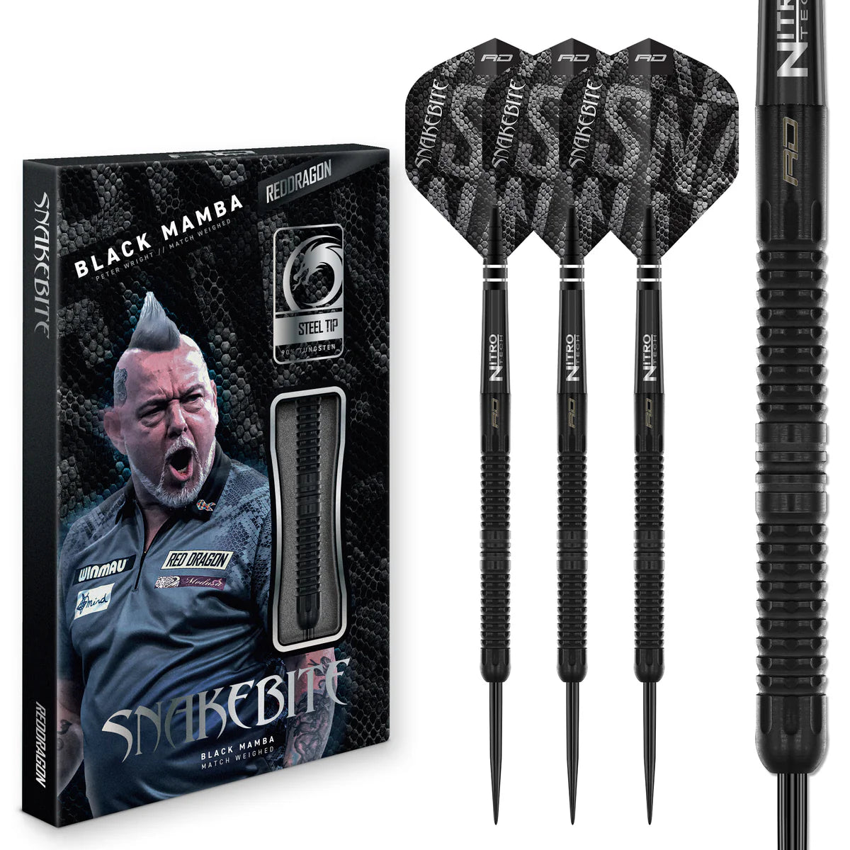 Black Mamba Match Weighed Darts
