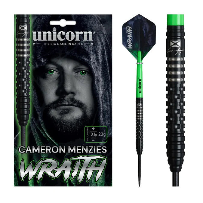 Cameron Menzies WRAITH 90% Tungsten Steel Darts 25g
