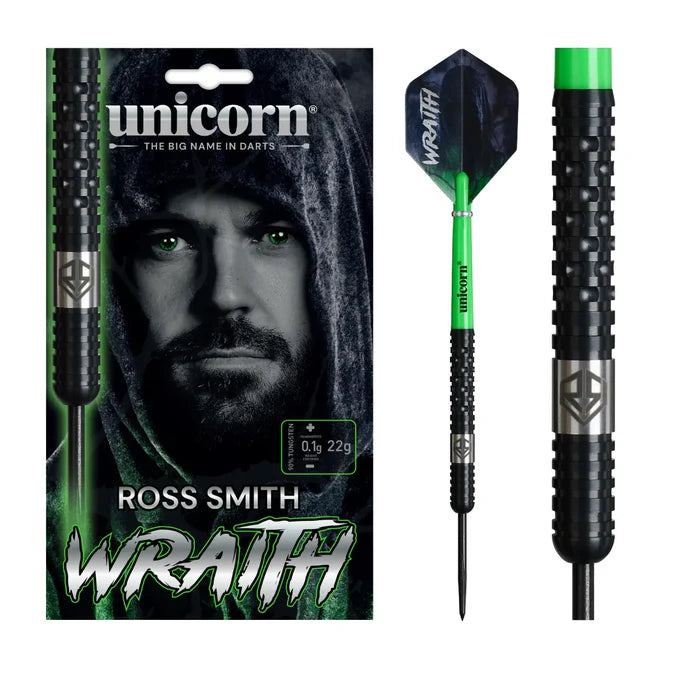 Ross Smith WRAITH 90% Tungsten Steel Darts 24g